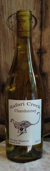 Chardonnay from Safari Creek Vineyard